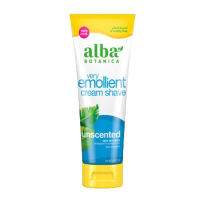 ALBA BOTANICA VERY EMOLLIET CREAM SHAVE, UNSCENTED 80Z
