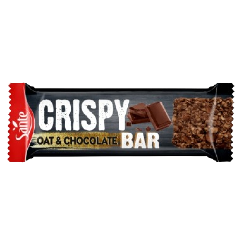SANTE OAT & CHOCOLATE CRISPY BAR 40G