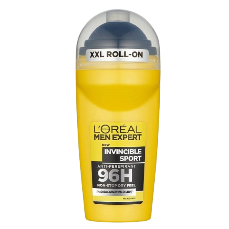 L'OREAL ANTIPERSPIRANT INVINCIBLE SPORT ROLL ON 50ML L'OREAL ANTIPERSPIRANT INVINCIBLE SPORT ROLL ON 50ML