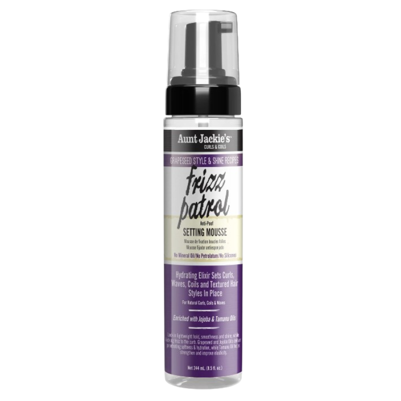 AUNT JACKIE'S FRIZZ PATROL SETTING MOUSSE 244ML
