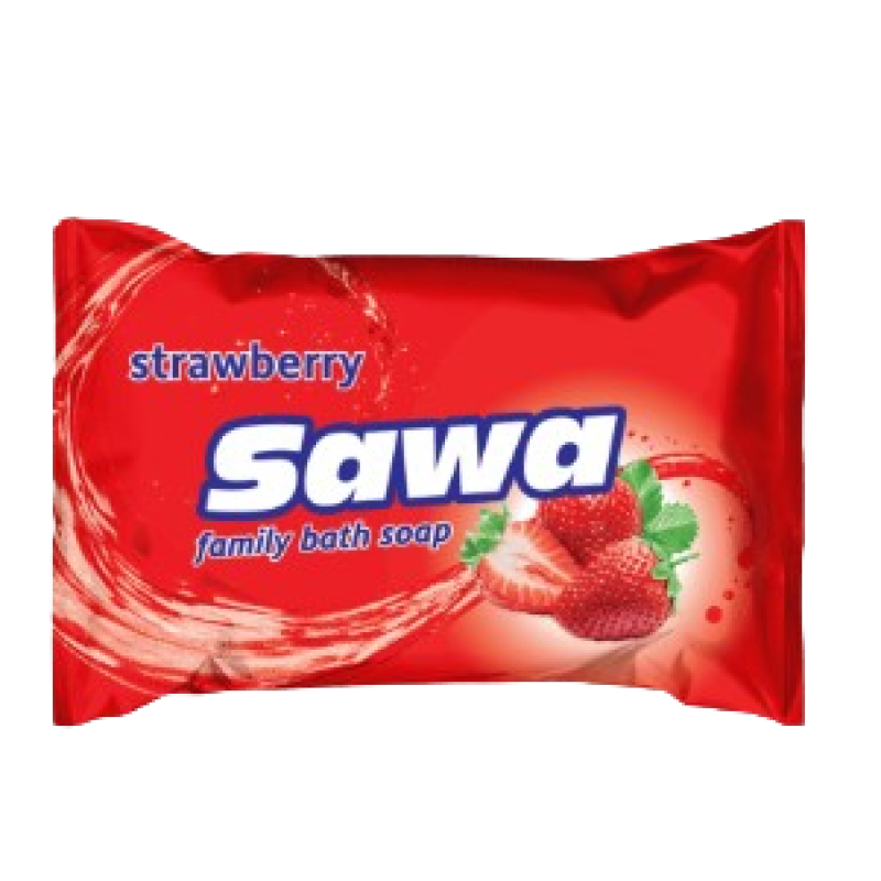SAWA STRAWBERRY BATHING SOAP 250G SAWA STRAWBERRY BATHING SOAP 250G
