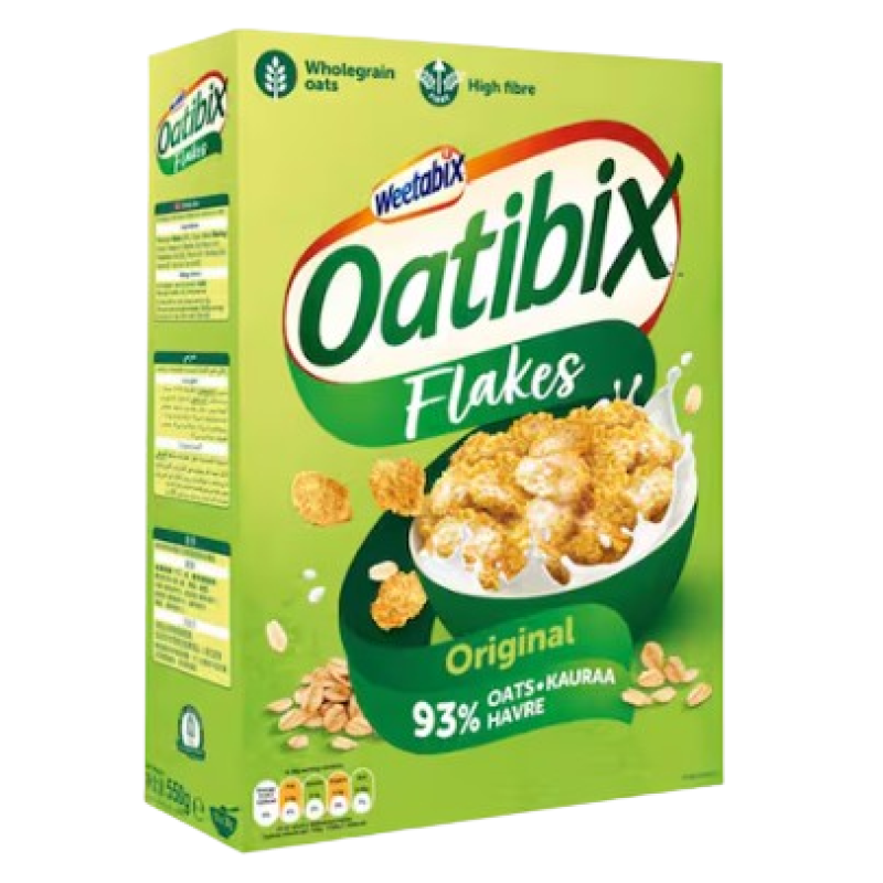 WEETABIX OATIBIX OAT FLAKES 550G WEETABIX OATIBIX OAT FLAKES 550G