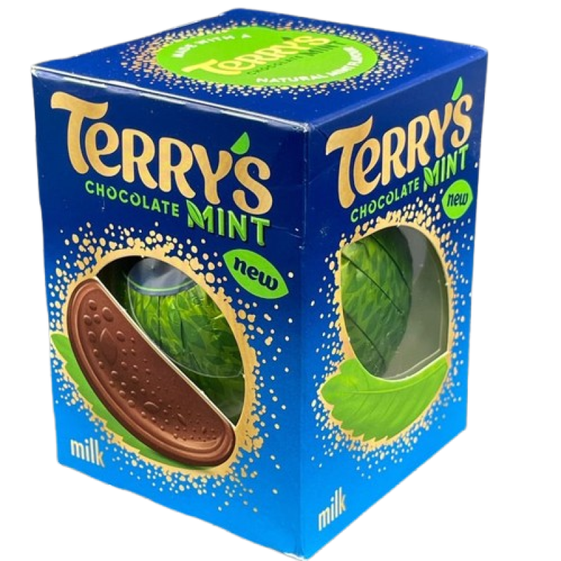TERRY'S CHOCOLATE MINT MILK CHOCOLATE 157g TERRY'S CHOCOLATE MINT MILK CHOCOLATE 157g