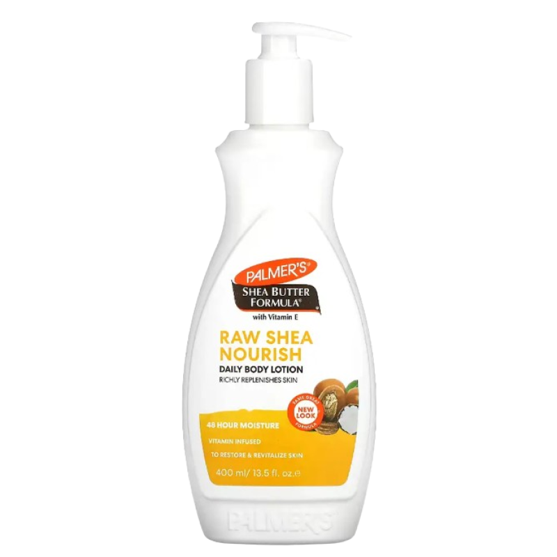 PALMERS COCOA BUTTER RAW SHEA NOURISH DAILY BODY LOTION 400ML