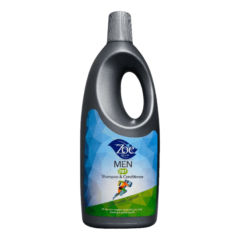 ZOE 2 IN 1 MEN SHAMPOO AND CONDITIONER 1L