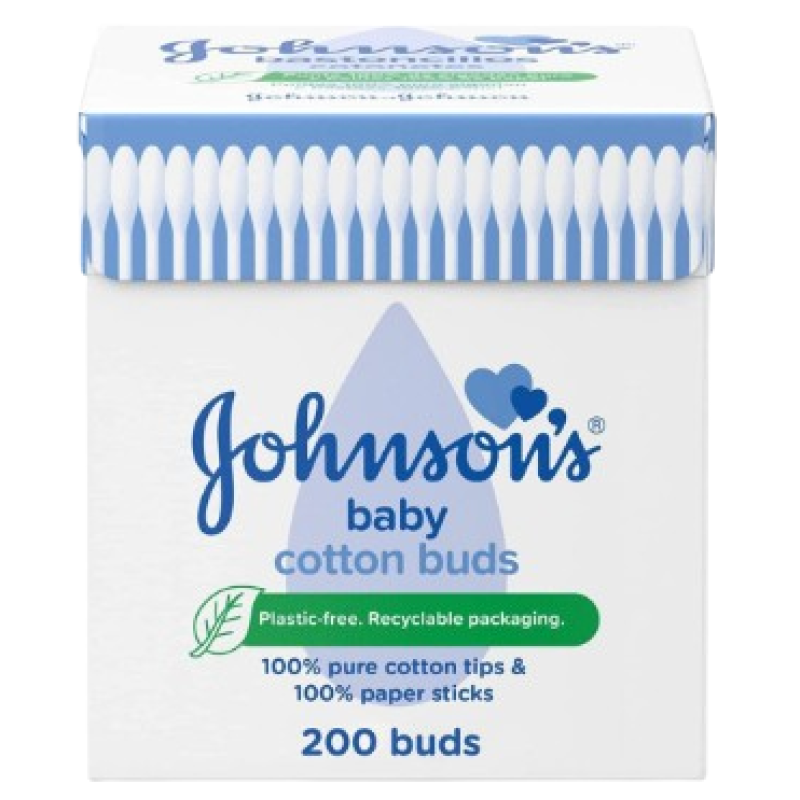 JOHNSON'S BABY COTTON BUDS 200's JOHNSON'S BABY COTTON BUDS 200's