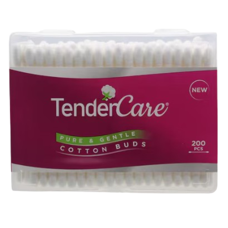 TENDERCARE COTTON BUDS 200's TENDERCARE COTTON BUDS 200's
