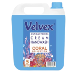 Velvex Antibacterial Cream Hand Wash Coral Collection 5Litres
