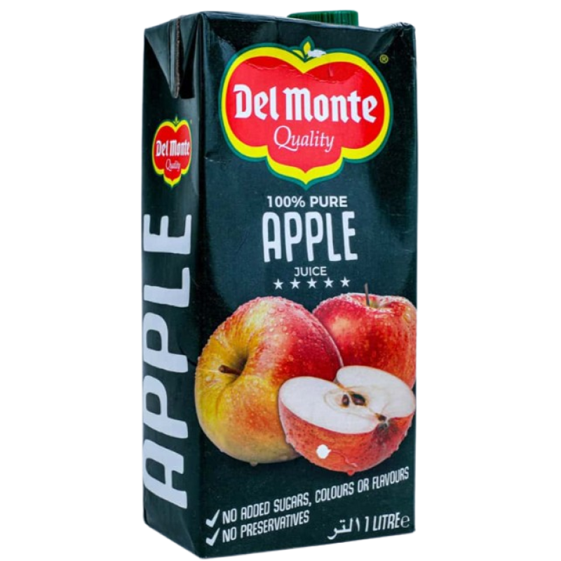 DEL MONTE PURE APPLE JUICE 1 LITRE DEL MONTE PURE APPLE JUICE 1 LITRE
