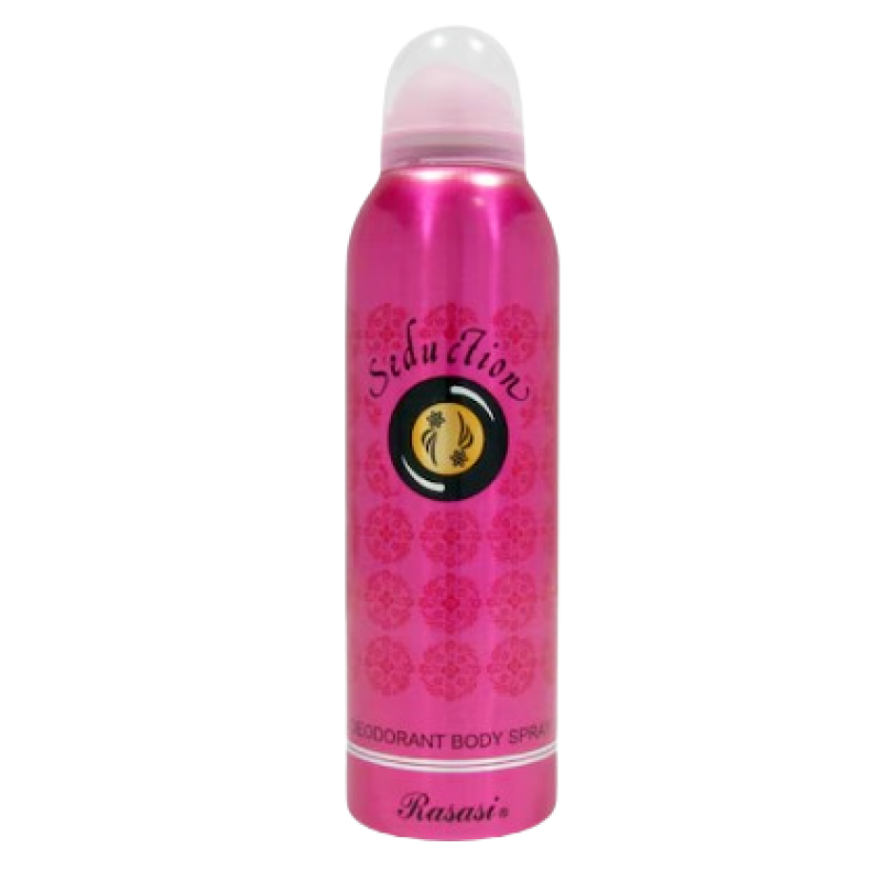 RASASI SEDUCTION DEODORANT B0DY SPRAY 200ML RASASI SEDUCTION DEODORANT B0DY SPRAY 200ML