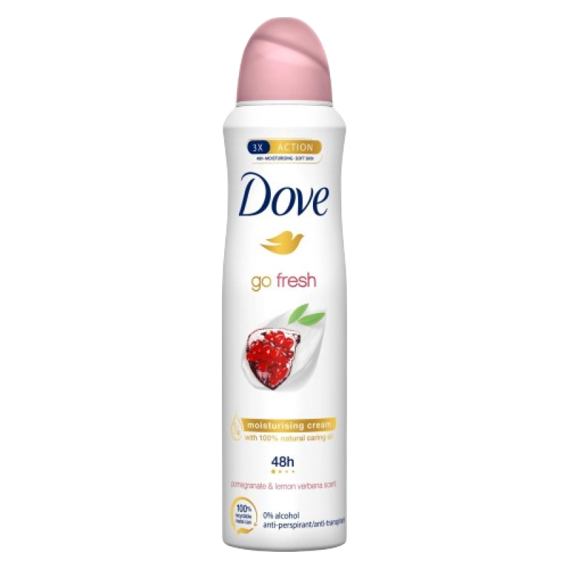 DOVE GO FRESH (POMEGRANATE & LEMON) ANTIPERSPIRANT DEO SPRAY 150ML