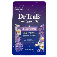DR TEAL'S PURE EPSOM SALT MELATONIN SLEEP SOAK WITH ESSENTIAL OILS 1.36kg