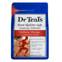 DR TEAL'S PURE EPSOM SOAKING SOLUTION ROSEMARY & MINT ESSENTIAL OILS 1.36kg