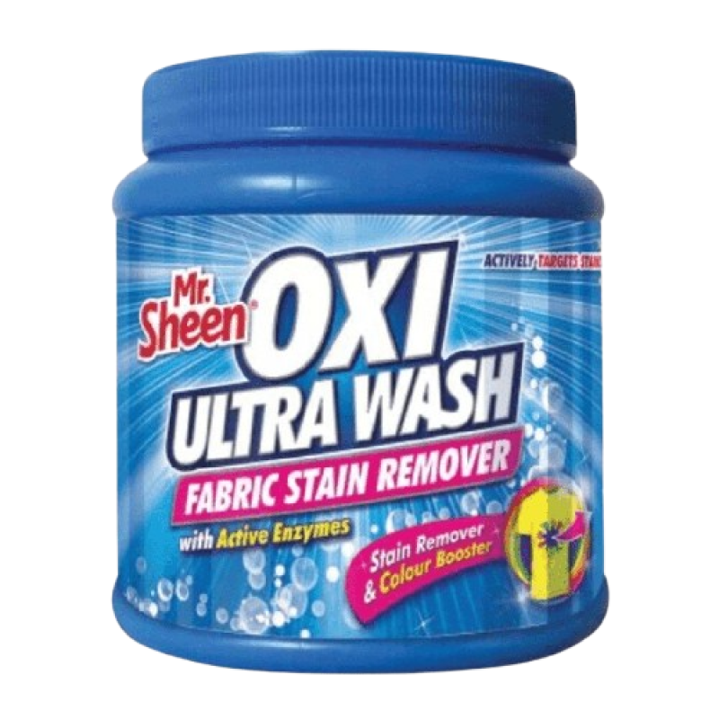 MR SHEEN OXI ULTRA WASH FABRIC STAIN REMOVER, COLOUR BOOSTER 500G