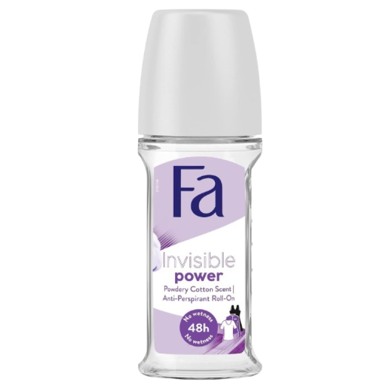 FA INVISIBLE POWER ANTI-PERSPIRANT ROLL ON 50ML