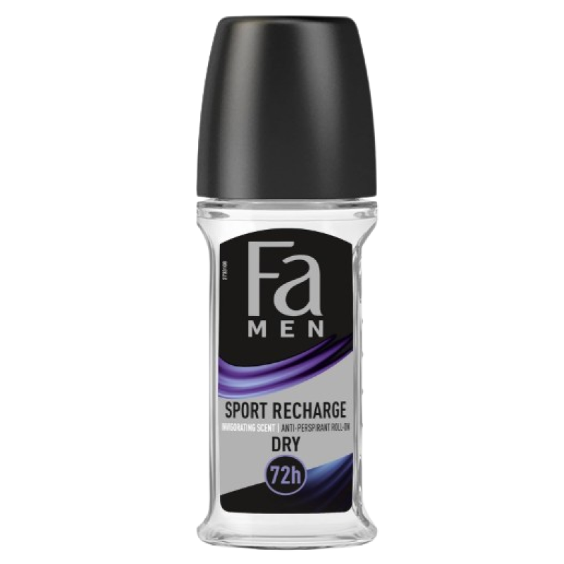 FA SPORT RECHARGE ANTI-PERSPIRANT ROLL ON 50ML