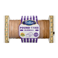 Festive Sliced Blueberry Poundcake 400g