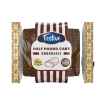 Festive Sliced Chocolate Half Poundcake 200g