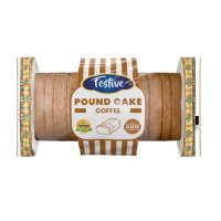 Festive Sliced Coffee Poundcake 400g