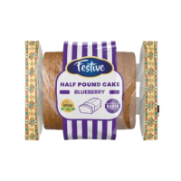 Festive Sliced Blueberry Half Poundcake 200g