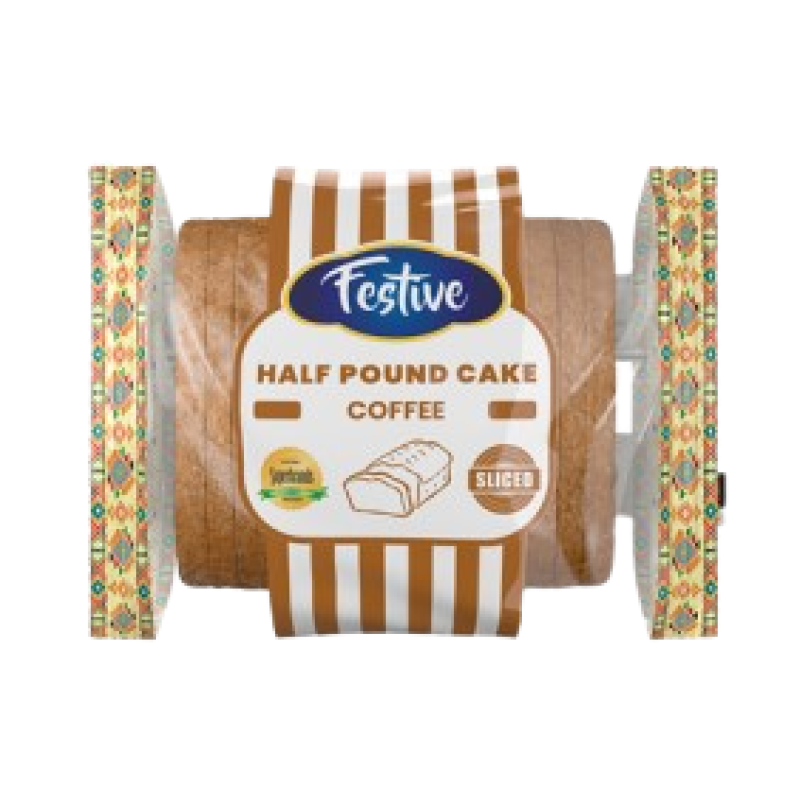 Festive Sliced Coffee Half Poundcake 200g