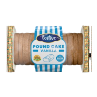 Festive Sliced Vanilla Poundcake 400g