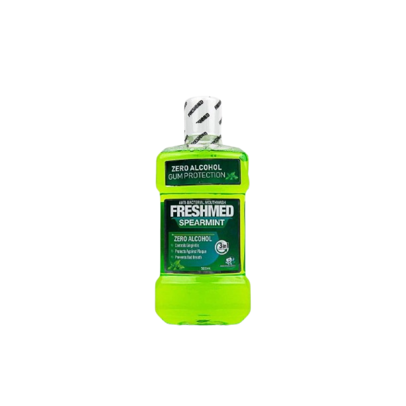 FRESHMED ALCOHOL FREE SPEARMINT MOUTHWASH 250ML	