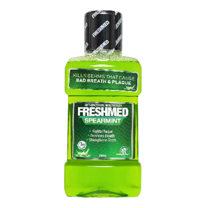 FRESHMED SPEARMINT MOUTHWASH 250ML