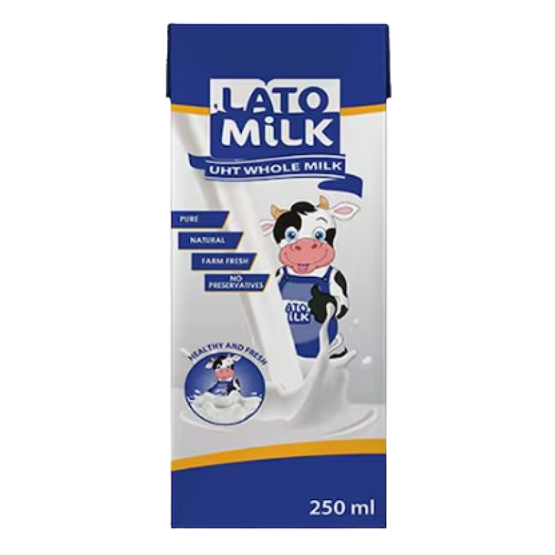 Lato Uht Whole Milk 250ml Lato Uht Whole Milk 250ml