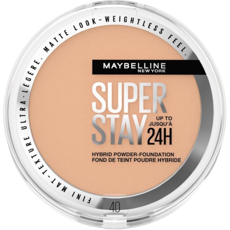 MAYBELLINE SUPER STAY 24H POWDER FOUNDATION 40, 9G MAYBELLINE SUPER STAY 24H POWDER FOUNDATION 40, 9G