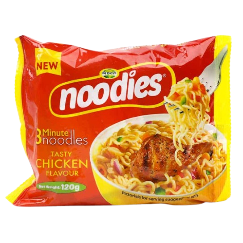 NOODIES CHICKEN FLAVOURED NOODLES 120G