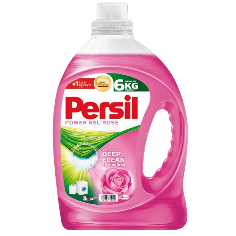 PERSIL MACHINE WASH LIQUID POWER GEL DETERGENT, ROSE 3L	
