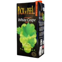PICK N PEEL WHITE GRAPE JUICE 1 LITRE