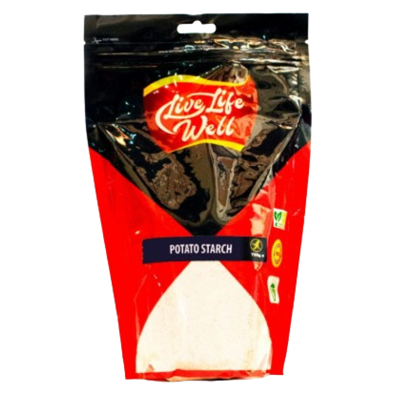 LIVE LIFE WELL POTATO STARCH FLOUR 750G LIVE LIFE WELL POTATO STARCH FLOUR 750G