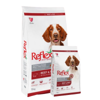 REFLEX HIGH QUALITY ADULT DOG FOOD - BEEF AND RICE FLAVOUR 3KG