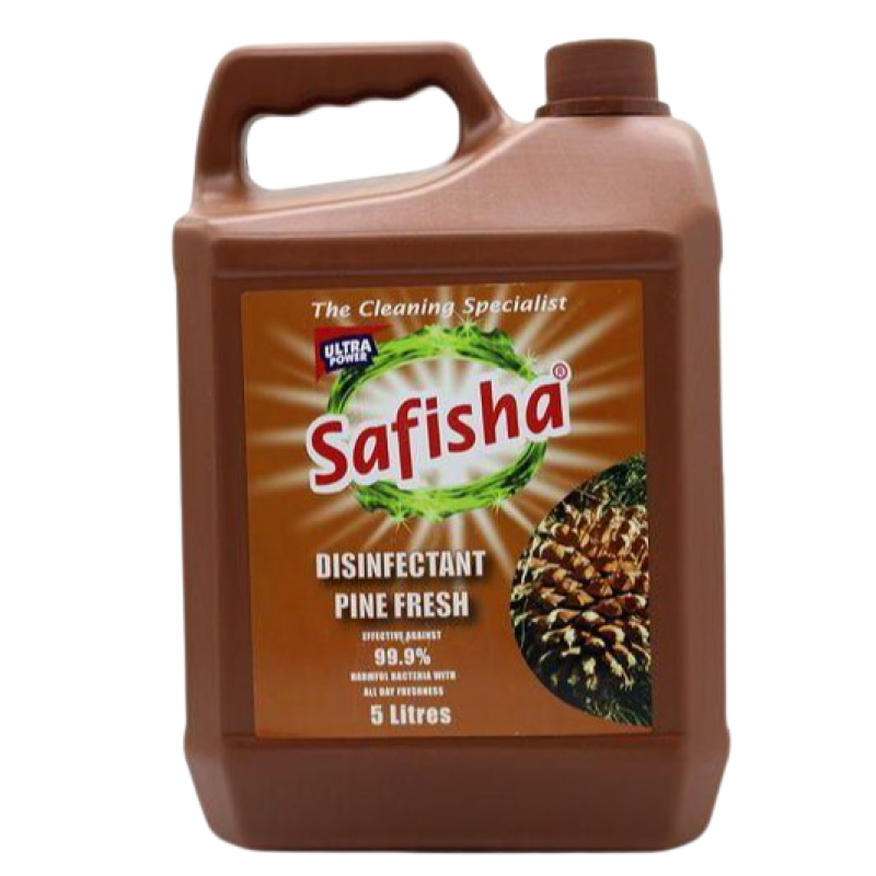 SAFISHA DISINFECTANT, PINE 5 LITRES