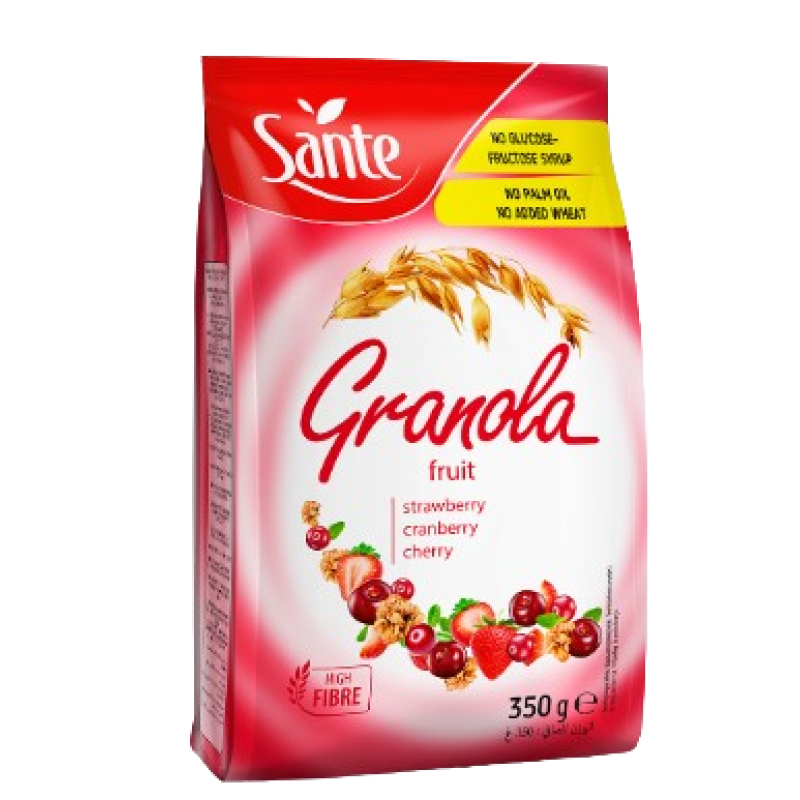 SANTE GRANOLA WITH FRUITS 350g SANTE GRANOLA WITH FRUITS 350g