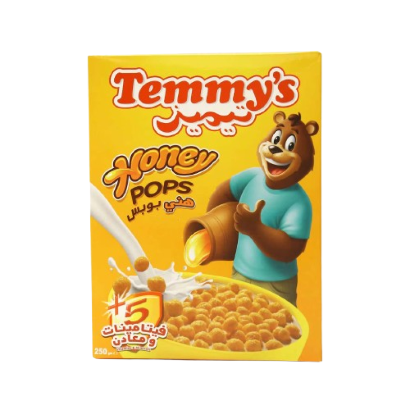 Temmy's Honey Pops Cereals 250g
