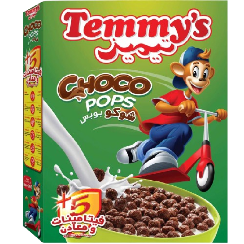 Temmy's Choco Pops Cereal 500g
