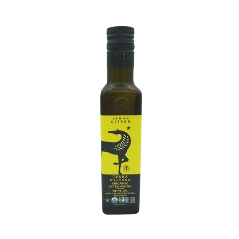 TERRA DELYSSA LEMON CITRON EXTRACT ORGANIC EXTRA VIRGIN OIL 250ML