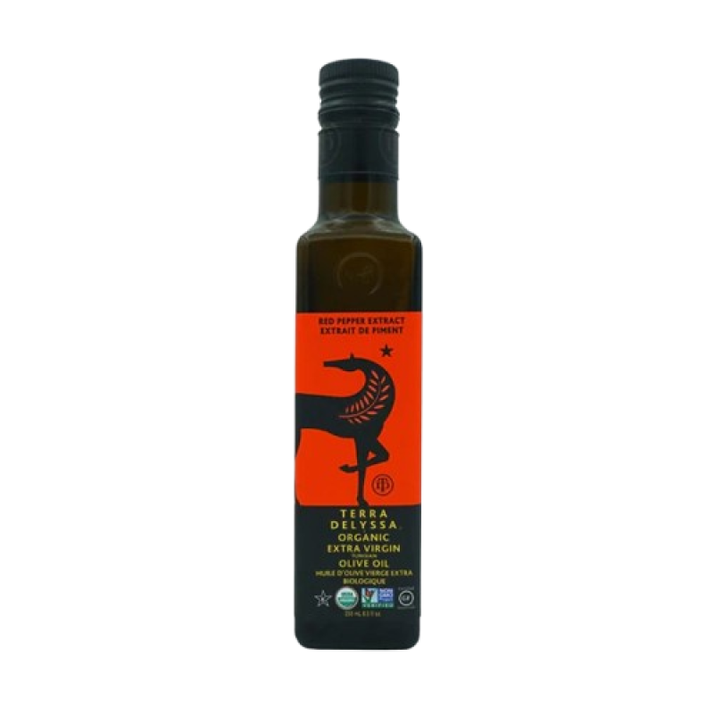 TERRA DELYSSA RED PEPPER EXTRACT ORGANIC EXTRA VIRGIN OIL 250ML TERRA DELYSSA RED PEPPER EXTRACT ORGANIC EXTRA VIRGIN OIL 250ML