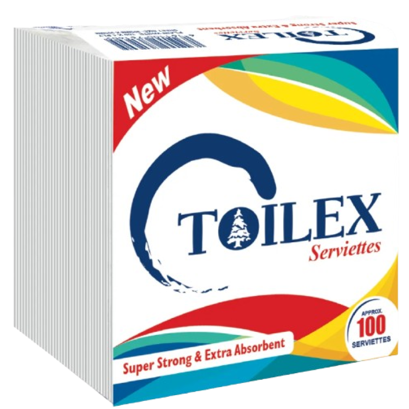 Toilex Serviettes 100's