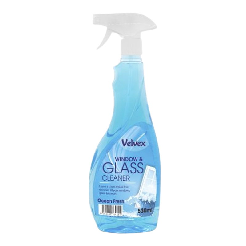 VELVEX WINDOW & GLASS CLEANER , OCEAN FRESH 500ML VELVEX WINDOW & GLASS CLEANER , OCEAN FRESH 500ML