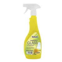 VELVEX WINDOW & GLASS CLEANER , LEMON FRESH 500ML	