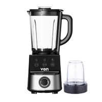 VON VSBT04BNW BLENDER 1000W, 1.7L
