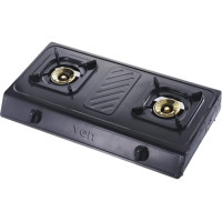 VON VCT2BWGT TABLE TOP 2 BRASS BURNER -BLACK