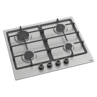VON VBBG6041NFX 4 GAS HOB COOKER 