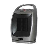 VON VSHJ15CY CERAMIC HEATER -1500W