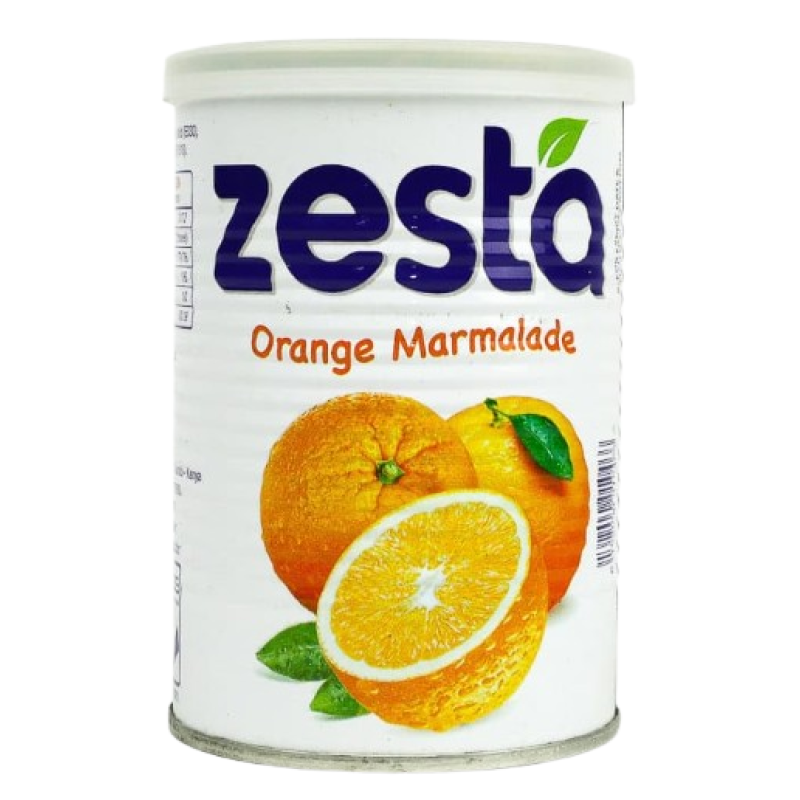 ZESTA ORANGE MARMALADE JAM TIN 1KG ZESTA ORANGE MARMALADE JAM TIN 1KG