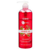 COSMO SHOWER GEL STRAWBERRY 1L